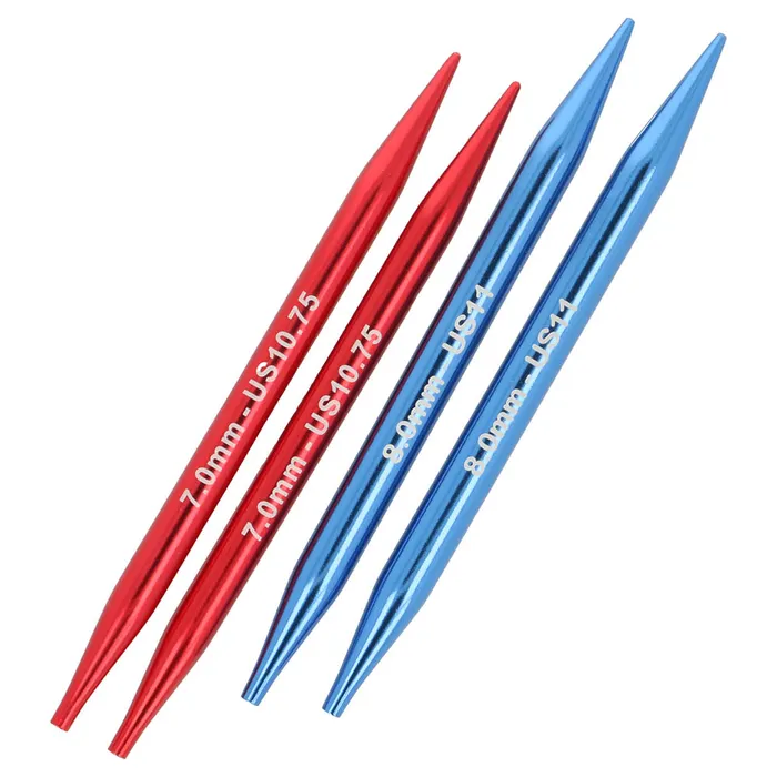 Ensemble de pointes de tricot interchangeables KnitPro Red Waves 13 cm | Kit complet d’aiguilles circulaires 3 Ensemble de pointes de tricot interchangeables KnitPro Red Waves 13 cm | Kit complet d’aiguilles circulaires – Image 3