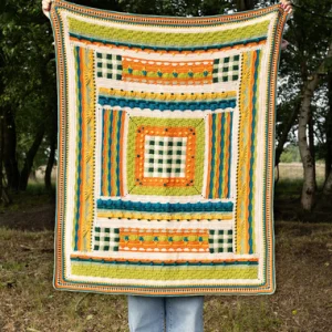Kit Scheepjes CAL2026 Cotton Create DK : Sublime Couverture à 26 Pelotes